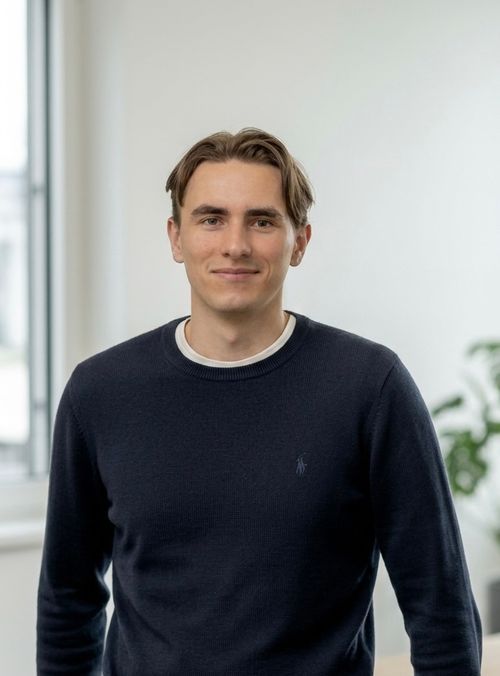 Philip Zetterberg im Büro